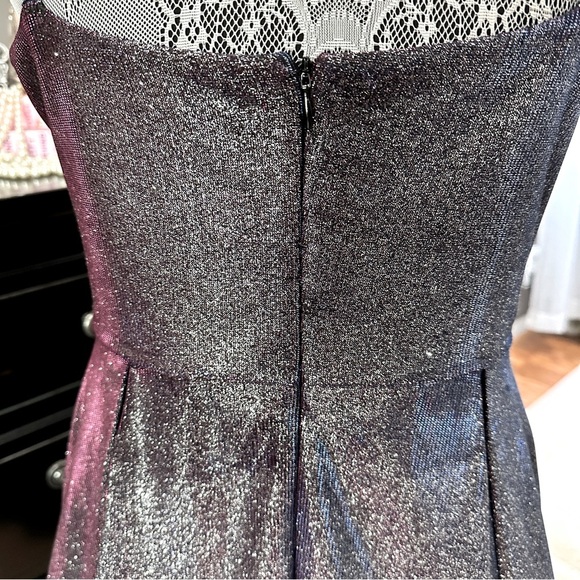 Blondie Nites by Stacy Sklar Glitter Iridescent Mini Dress Size 11 - Picture 9 of 15